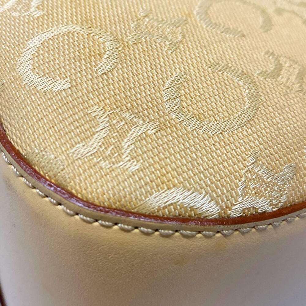 CELINE Macadam Tote Bag Beige Leather - Picture 7 of 7